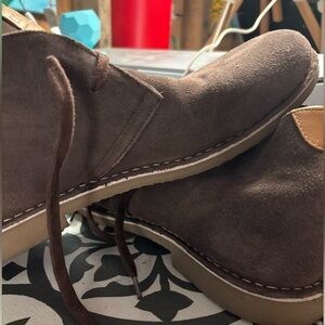 Men's Brown Suede Shoes